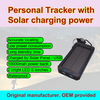 ET-10 personal tracker / power bank with solar panel charing