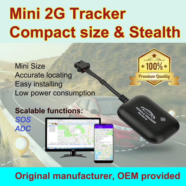 ET-01 Brazil Mini Wired Smart Gps Tracker 240mah Battery Real-time Positioning Gps Tracking Device Car Tracker